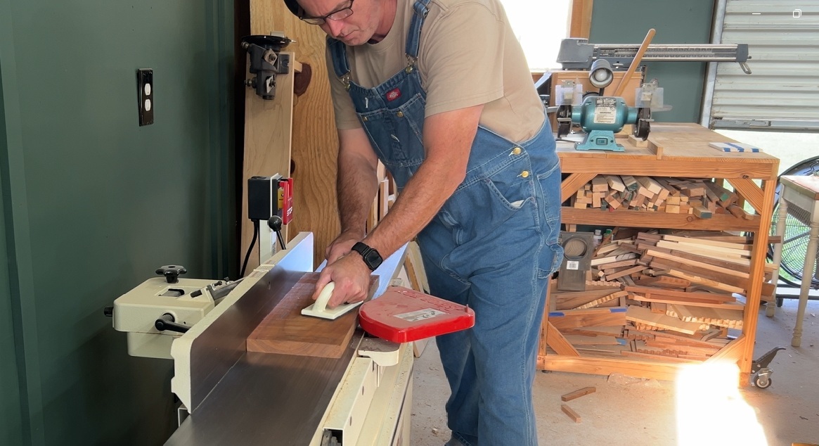 Building with solid koa at Kopf Percussion